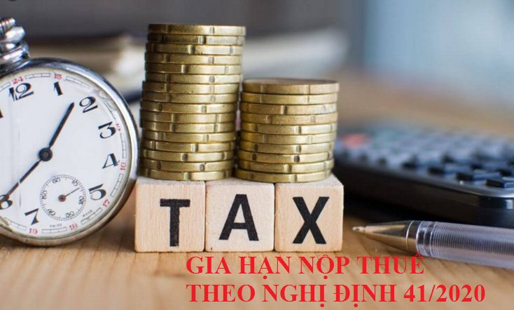 Thủ tục gia hạn thời hạn đóng thuế GTGT thuế TNDN năm 2020